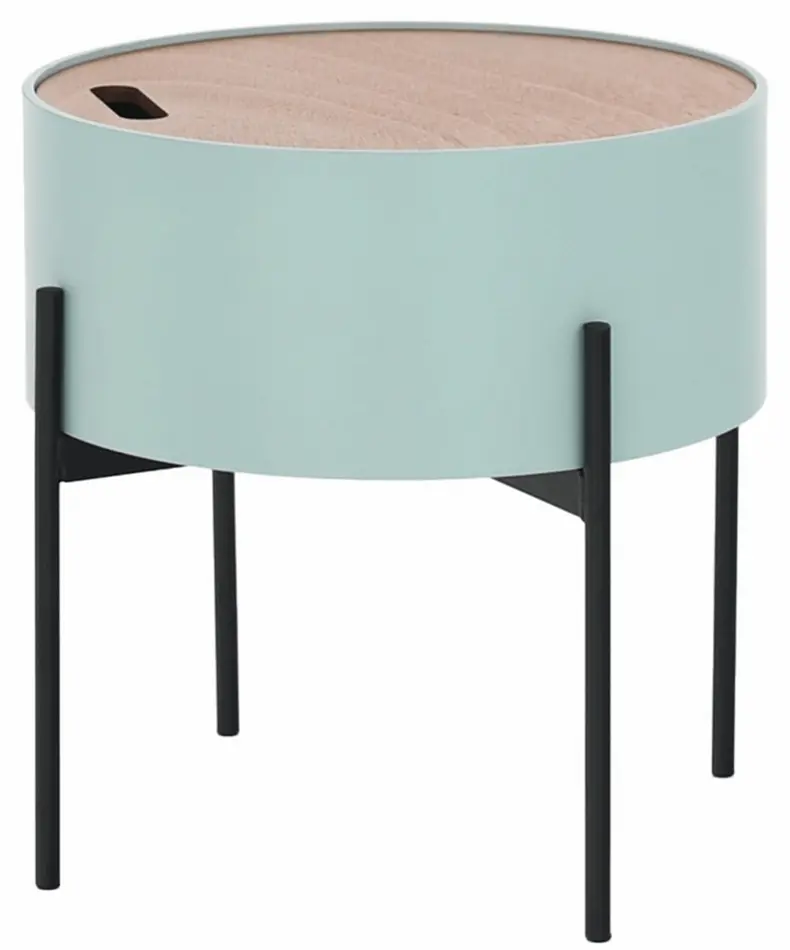 Masa pentru reviste Mobhaus Mosai (Neo Mint/Natural)