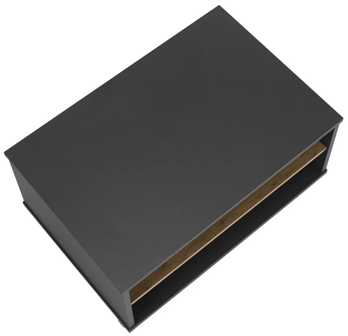 Masa pentru reviste Tempo Kondela Rioma New Typ 32 (Graphite/Artisan Oak)