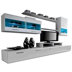 Living Mobhaus Leo (White Extra High Gloss) Thumb