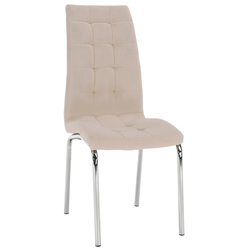 Scaun Mobhaus Gerda New (Beige/Chrome) Thumb