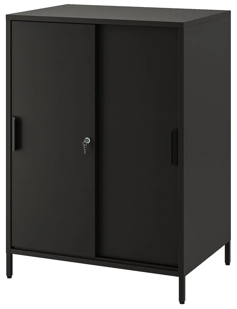 Шкафчик Ikea Trotten с раздвижными дверцами 80x110 (Антрацит)