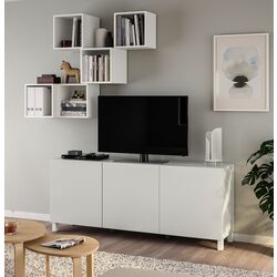 Гостиная Ikea Besta/Eket/Lappviken/Stubbarp 180x42x220 (Белый)