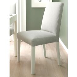 Scaun Ikea Bergmund/Orrsta (Alb/Gri)