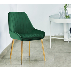 Scaun Tempo Kondela Perlia (Emerald/Golden)