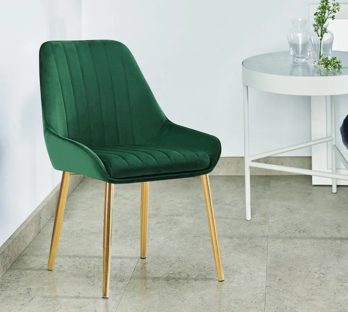 Scaun Tempo Kondela Perlia (Emerald/Golden)