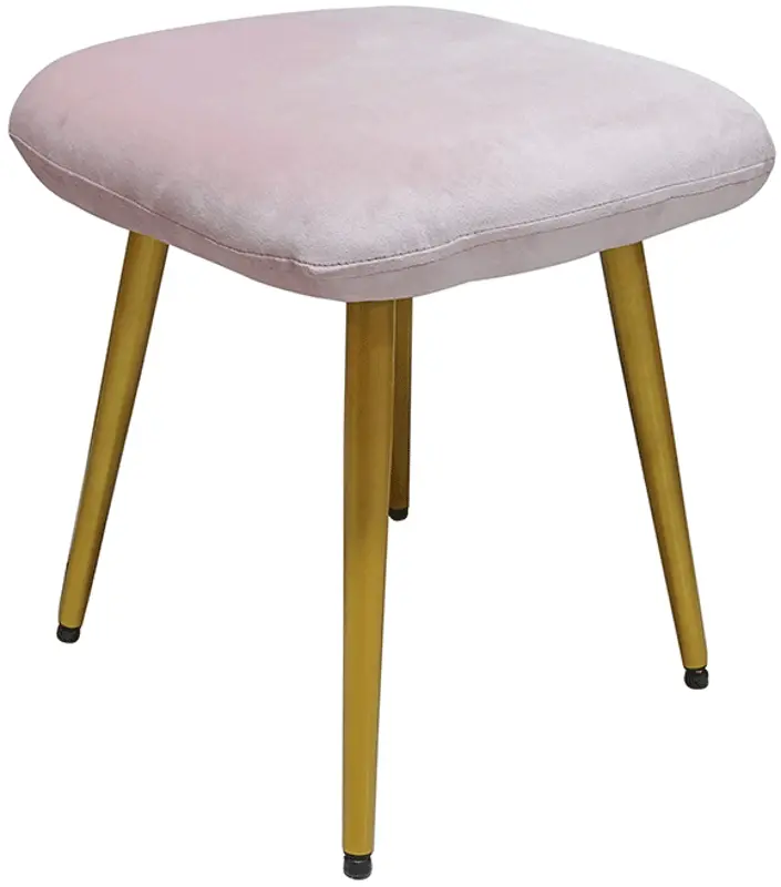 Табурет Tempo Kondela Terona (Light Pink/Golden)