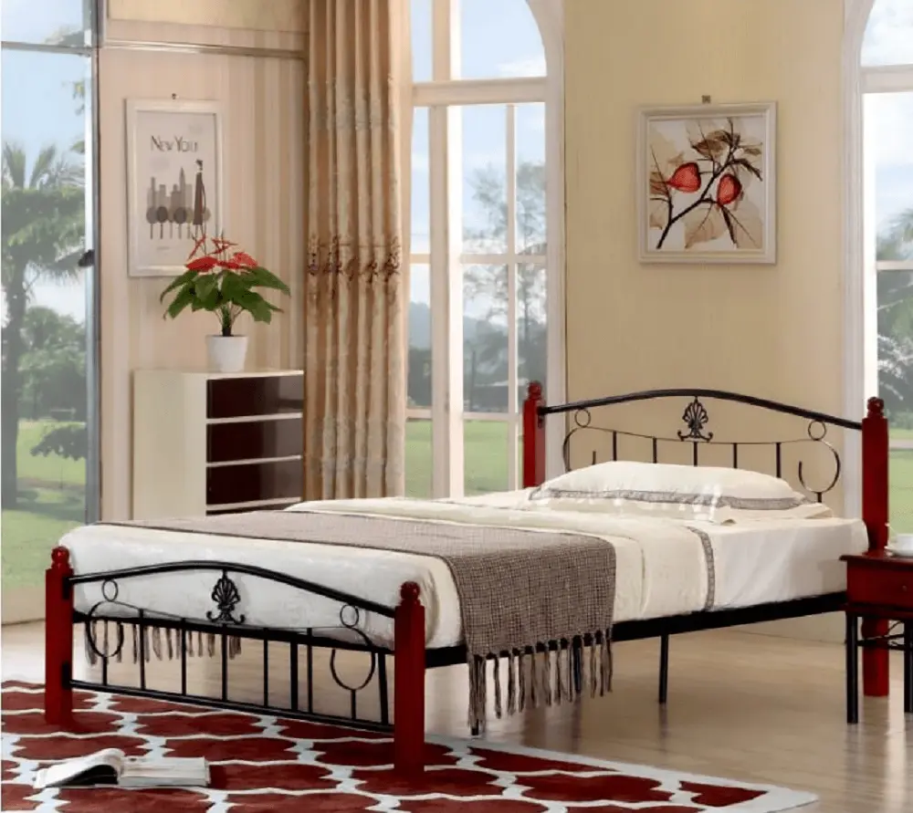 Pat Tempo Kondela Magenta 140х200 (Black/Dark Oak)