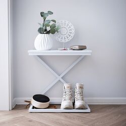 Masuta auxiliara Tempo Kondela Apia (White) Thumb