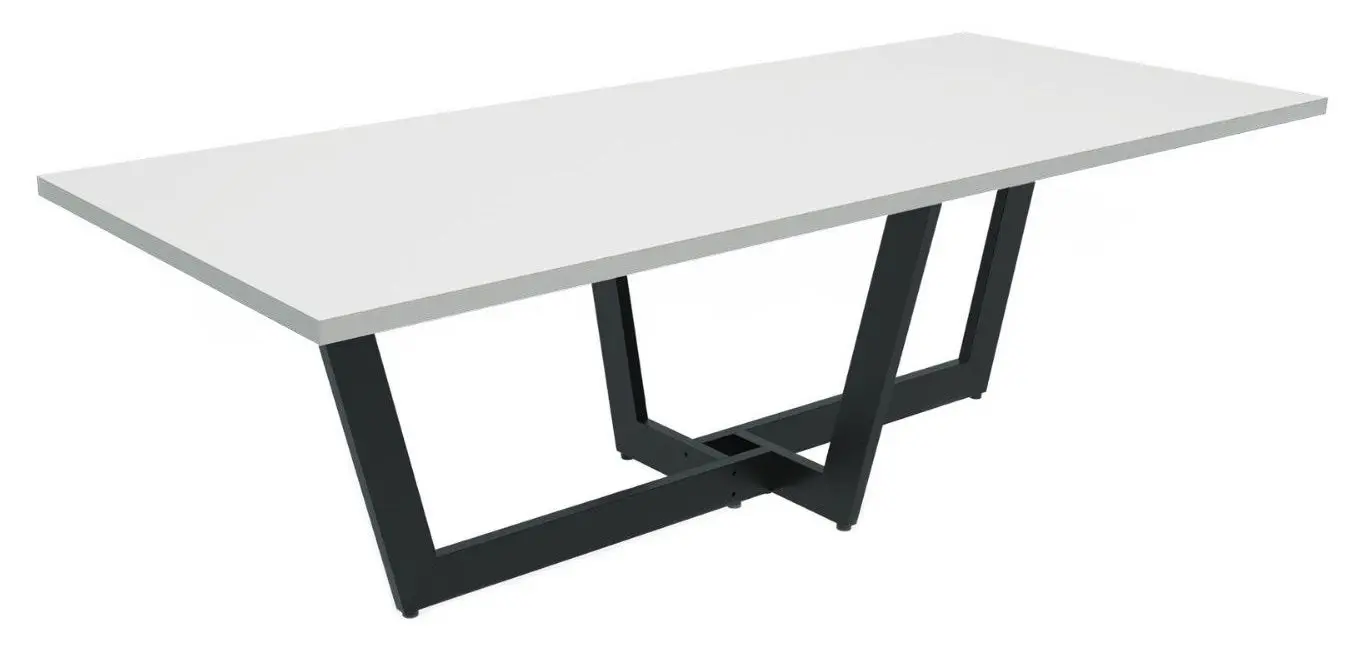 Masa pentru conferinte DP Hertz (Light Gray/Black)