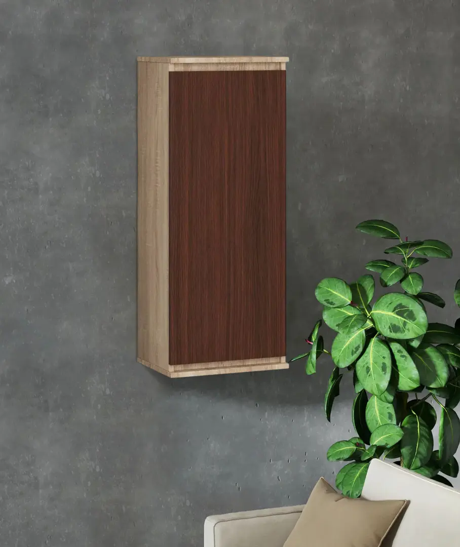 Dulap suspendat Akord W40 (Sonoma Oak/Wenge)