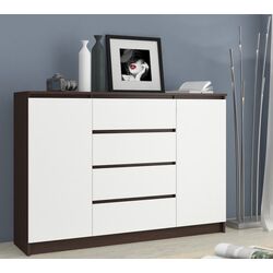 Tumba Akord K140 2D4SZ (Wenge/White)