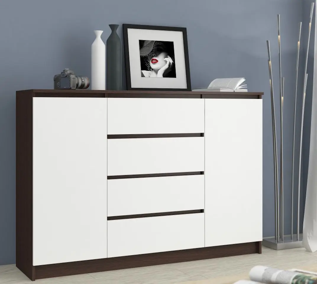 Tumba Akord K140 2D4SZ (Wenge/White)