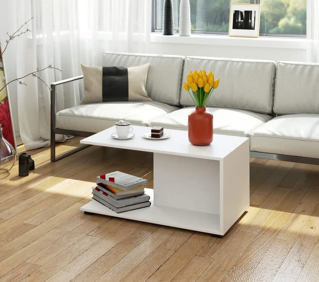 Masa pentru reviste Akord Margo (White)