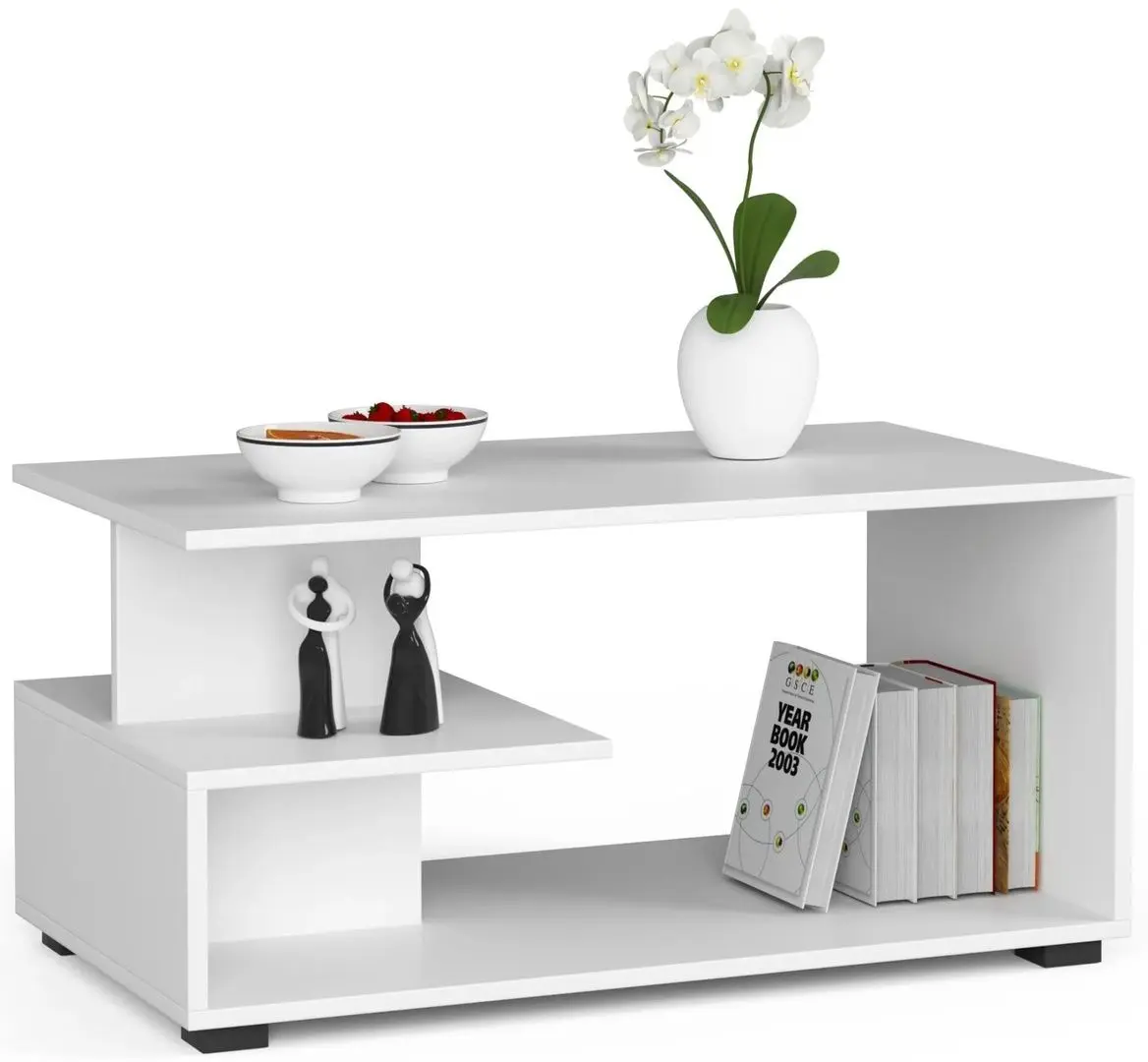 Masa pentru reviste Akord Pin (White) - 2