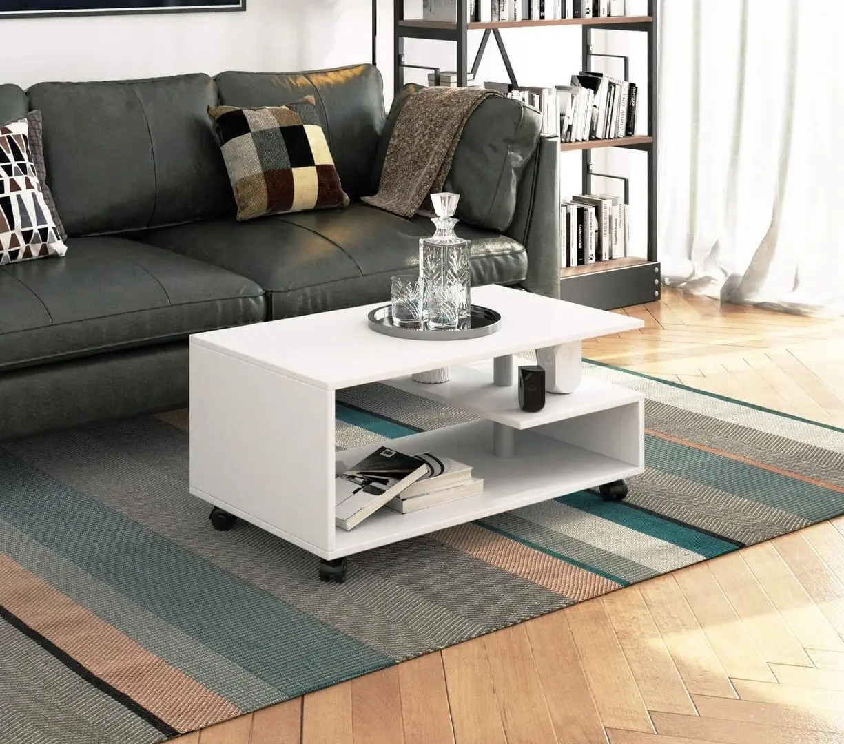 Журнальный столик Akord Vini (White)