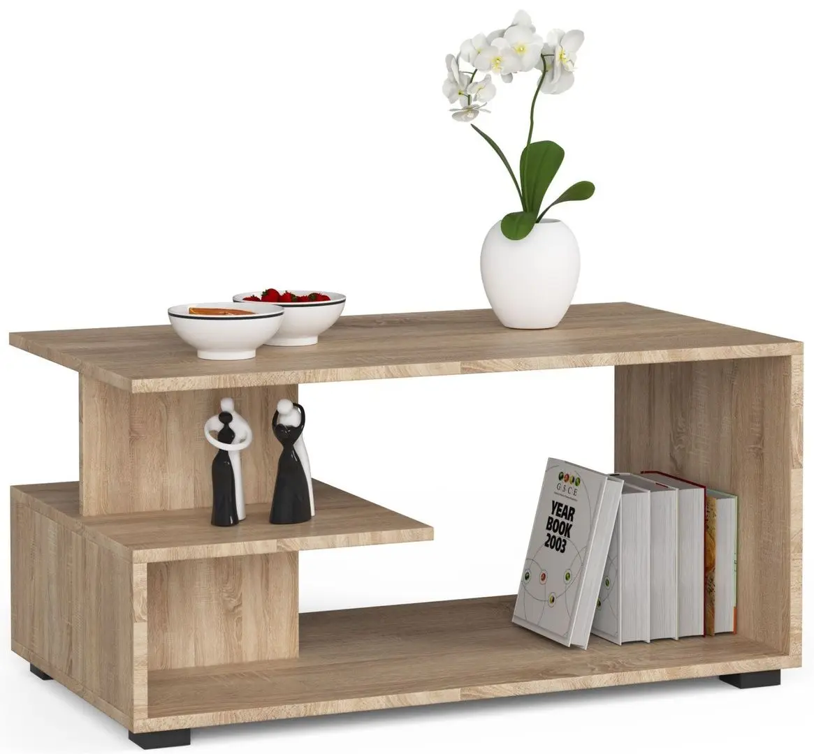 Masa pentru reviste Akord Pin (Sonoma Oak)