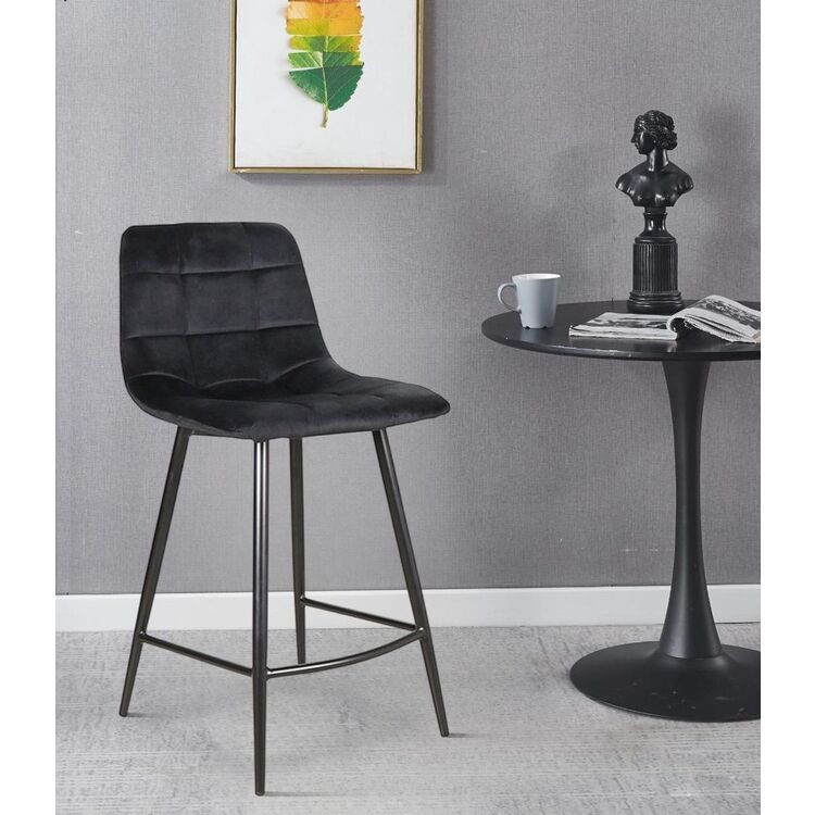 Scaun de bar Signal Mila H-2 (Black)