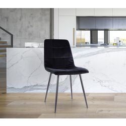 Стул Signal Mila Matt Velvet (Black) Thumb