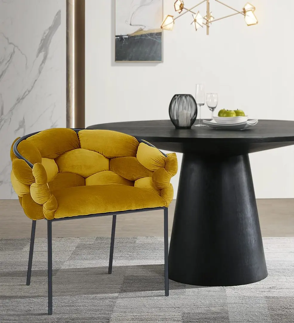 Scaun Signal Norte Velvet (Black/Curry)