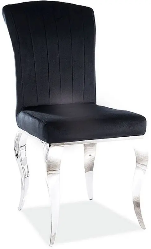 Стул Signal Prince Velvet (Chrome/Black)