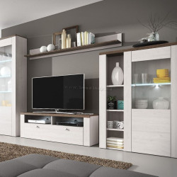 Гостиная Helvetia Larona №10 3м (Siberian Larch/Sonoma Oak Truffle)