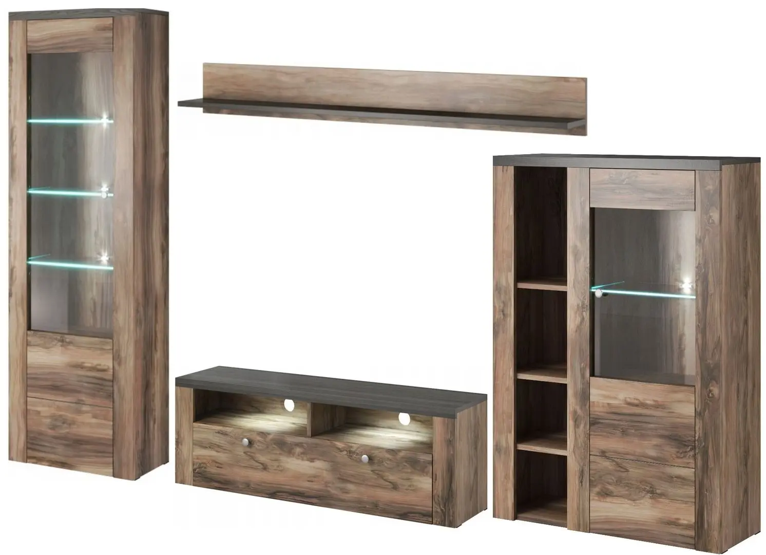 Living Helvetia Larona №10 3m (Satin Walnut/Touchwood)