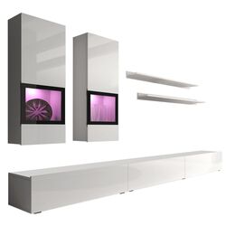 Living Helvetia Baros №10 2.7m (White/White Gloss) Thumb