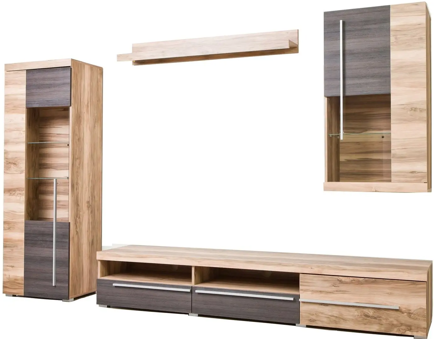 Гостиная Helvetia Roger №10 2.7м (Satin Walnut/Touchwood)