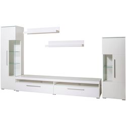 Гостиная Helvetia India №09 3м (White/White Gloss) Thumb