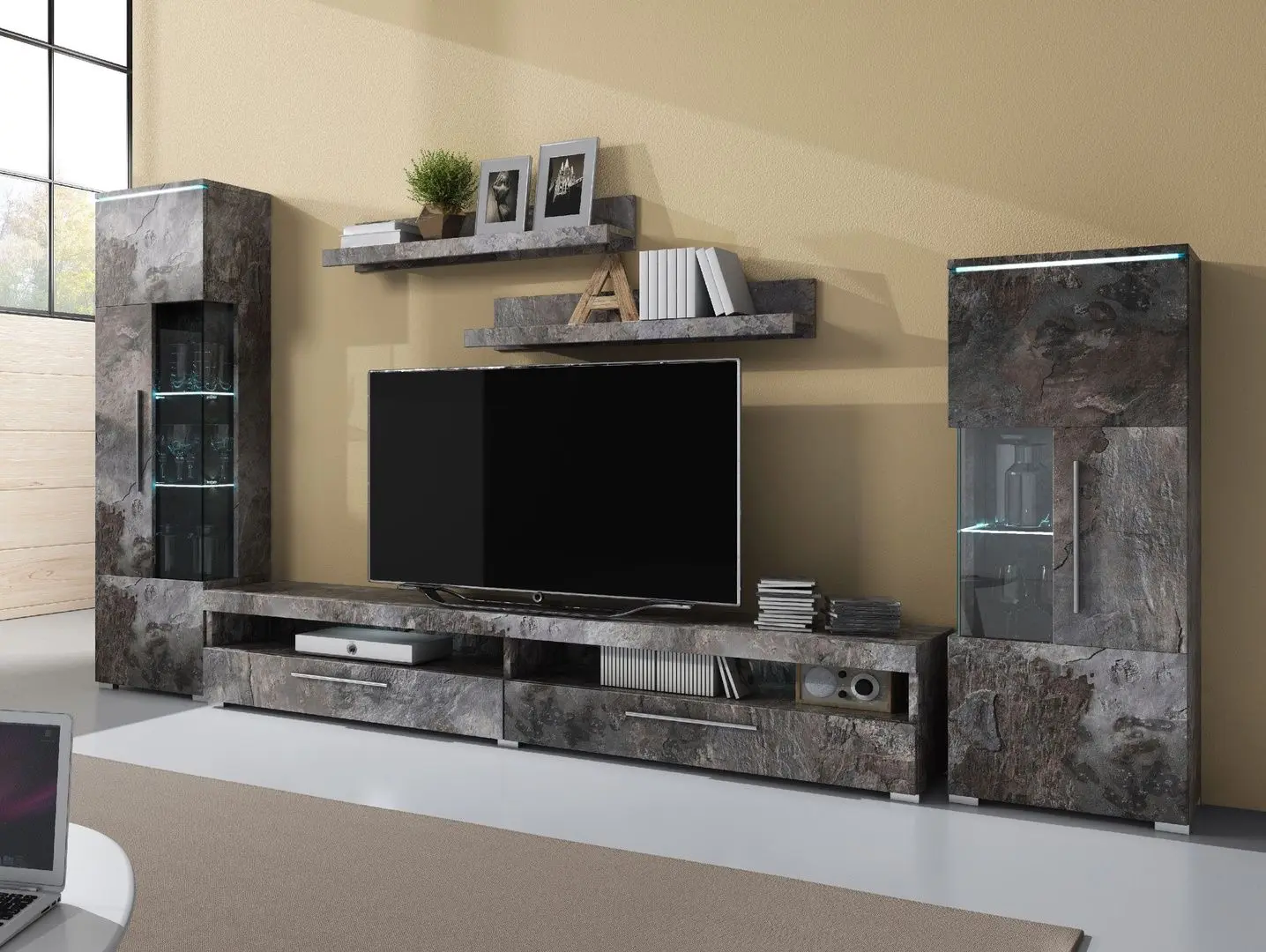 Living Helvetia India №09 3m (Slate)