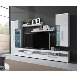 Living Helvetia India №10 2.45m (White/White Gloss) Thumb