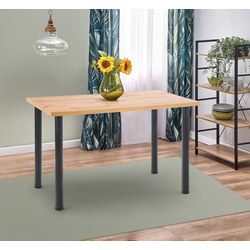 Masa Halmar Modex 2 120cm (Wotan Oak/Black)