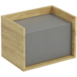 Dulap Halmar Mobius 1D suspendat/mic (Hickory Natural/Gray Dusty) Thumb