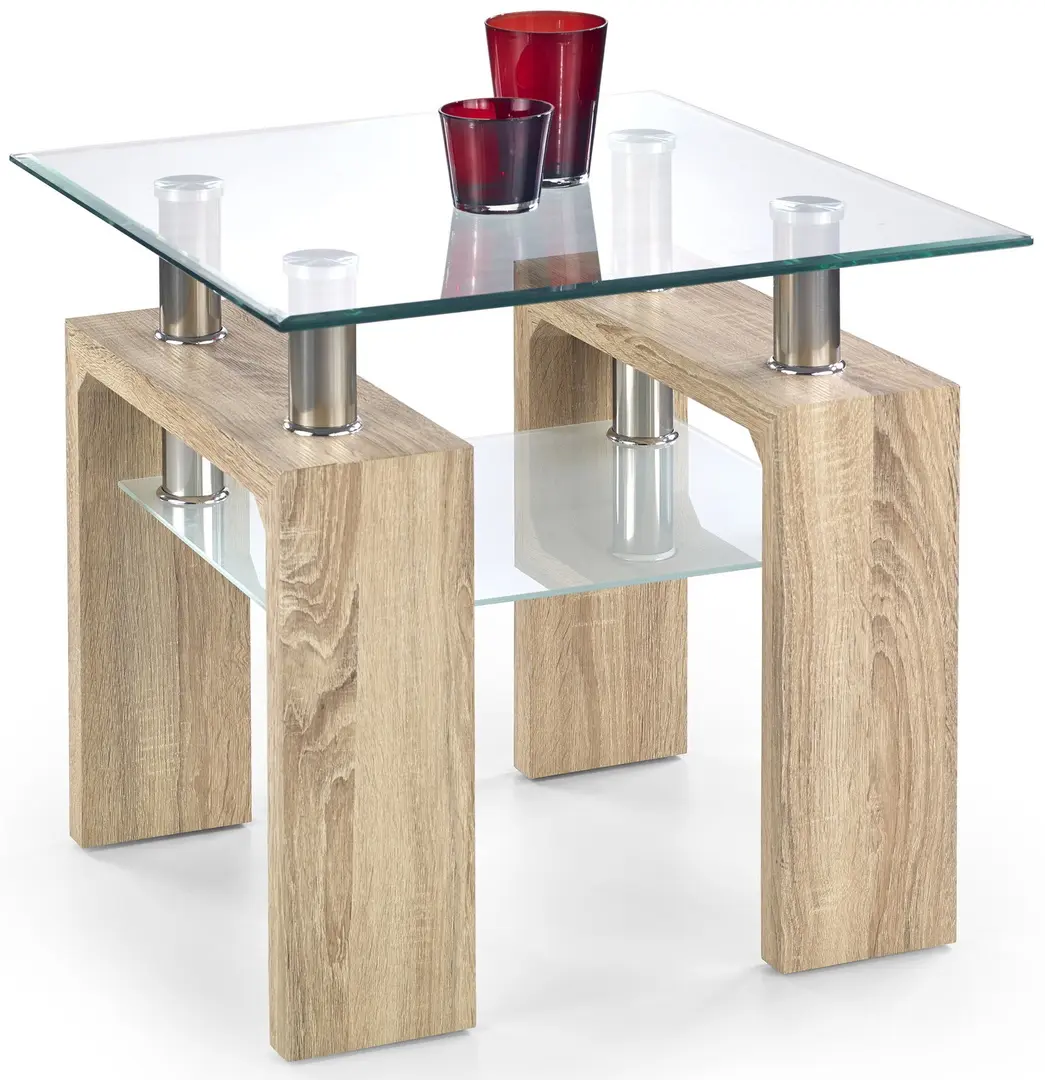 Журнальный столик Halmar Diana H квадратный (Sonoma Oak) - 2