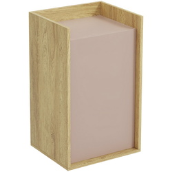 Dulap Halmar Mobius 1D suspendat (Hickory Natural/Antique Rose) Thumb