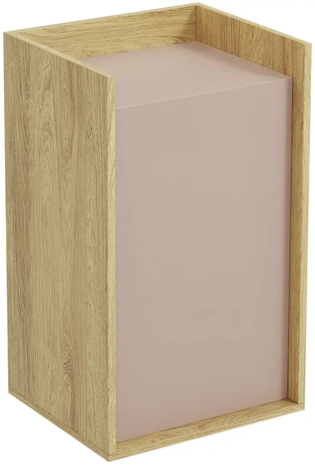 Dulap Halmar Mobius 1D suspendat (Hickory Natural/Antique Rose)