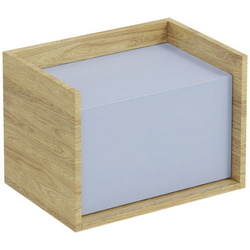 Dulap Halmar Mobius 1D suspendat/mic (Hickory Natural/Blue Horizon) Thumb