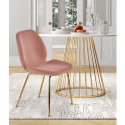 Scaun Halmar K381 (Pink/Gold)
