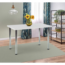 Стол Halmar Modex 120cm (White/Chrome)