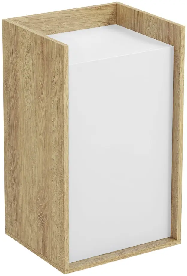 Dulap Halmar Mobius 1D suspendat (Hickory Natural/Alpine White)