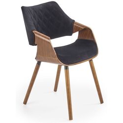 Scaun Halmar K396 (Nut/Black) Thumb