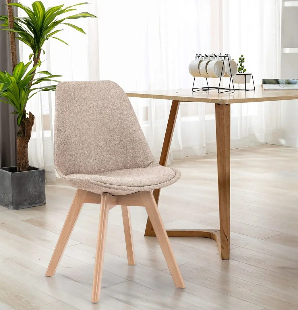 Scaun Halmar K303 (Beige/Beech)