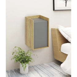 Dulap Halmar Mobius 1D suspendat (Hickory Natural/Gray Dusty)