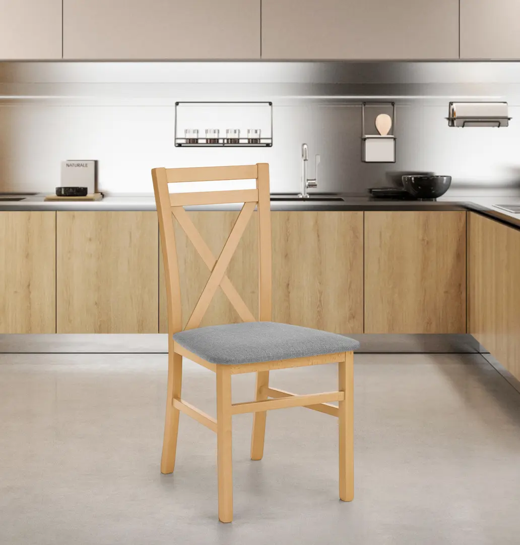 Scaun Halmar Dariusz (Honey Oak/Gray)