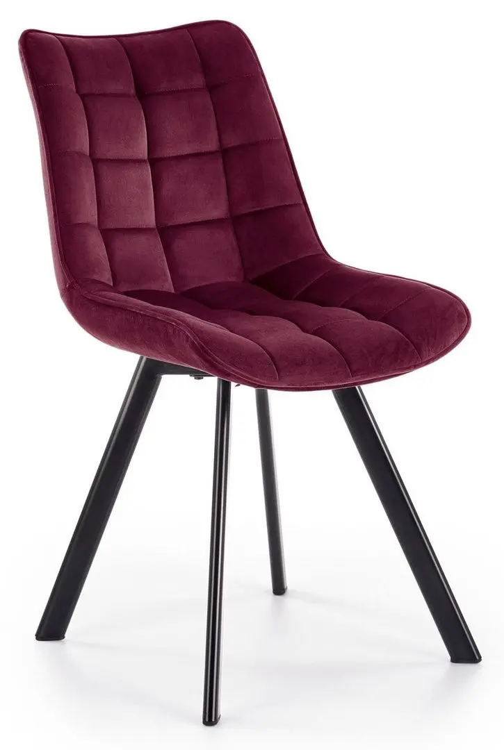 Scaun Halmar K332 (Black/Burgundy)