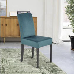 Scaun Halmar Clarion 2 (Black/Turquoise Dark)