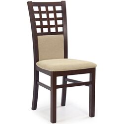 Scaun Halmar Gerard 3 (Walnut Dark/Beige) Thumb