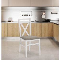 Scaun Halmar Dariusz (White/Beige)