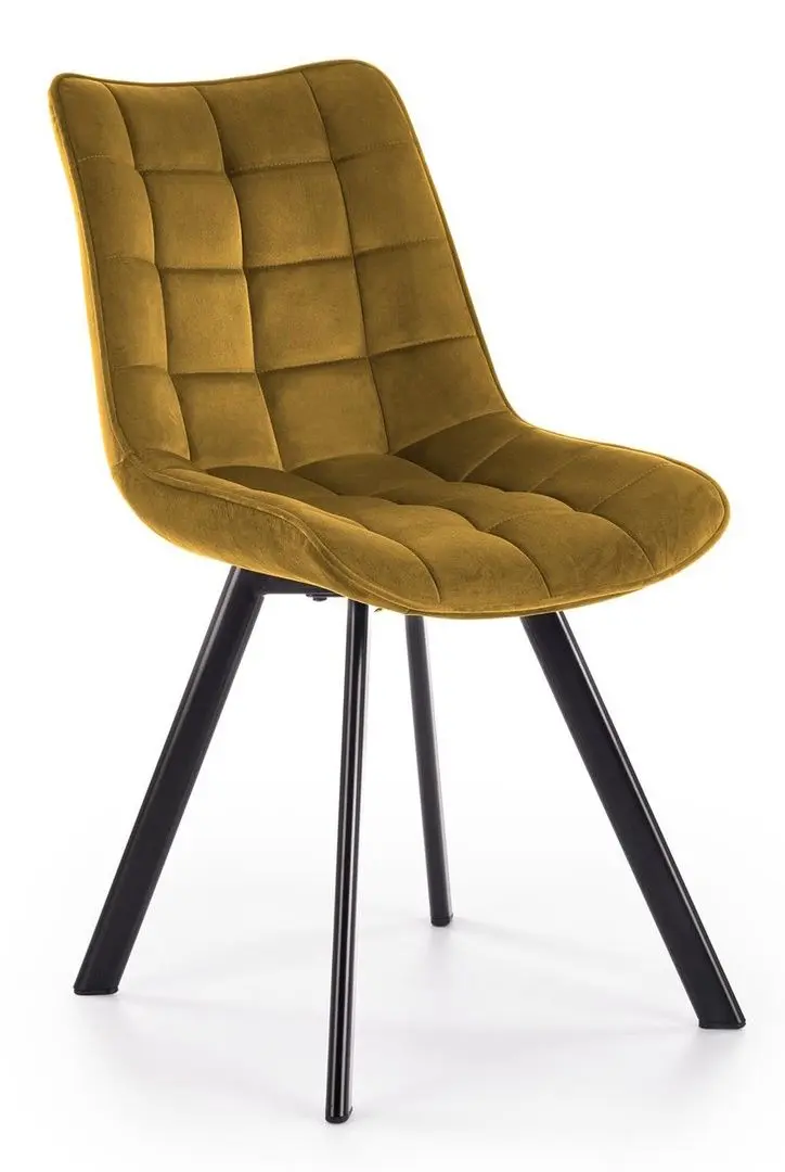 Scaun Halmar K332 (Black/Mustard)