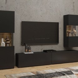 Living Helvetia Ava №10 (Black/Wotan Oak)